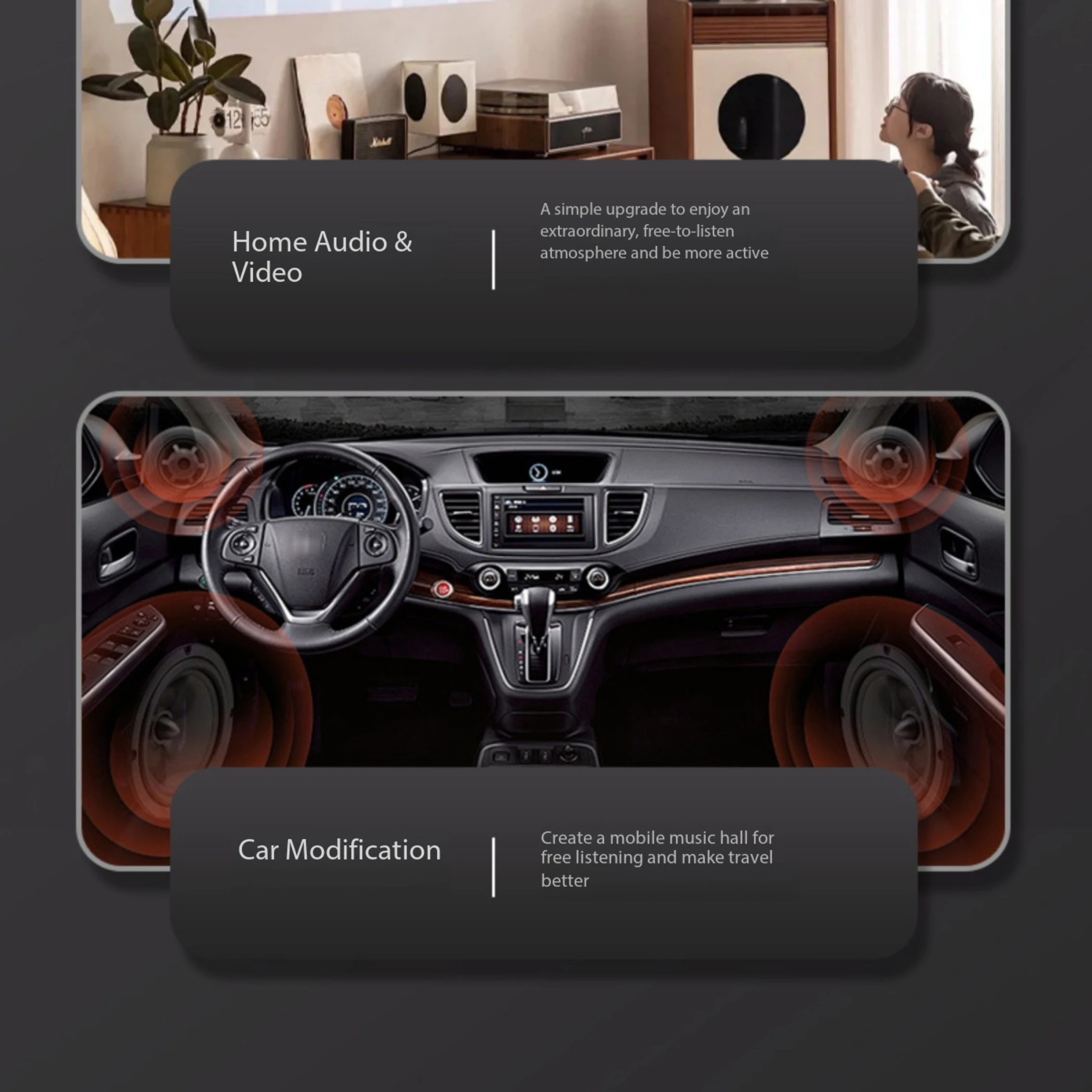 Square 4-inch 4Ω 15W 60Hz Full-Range Speaker for Car, Playground, Home, and Audio Applications
