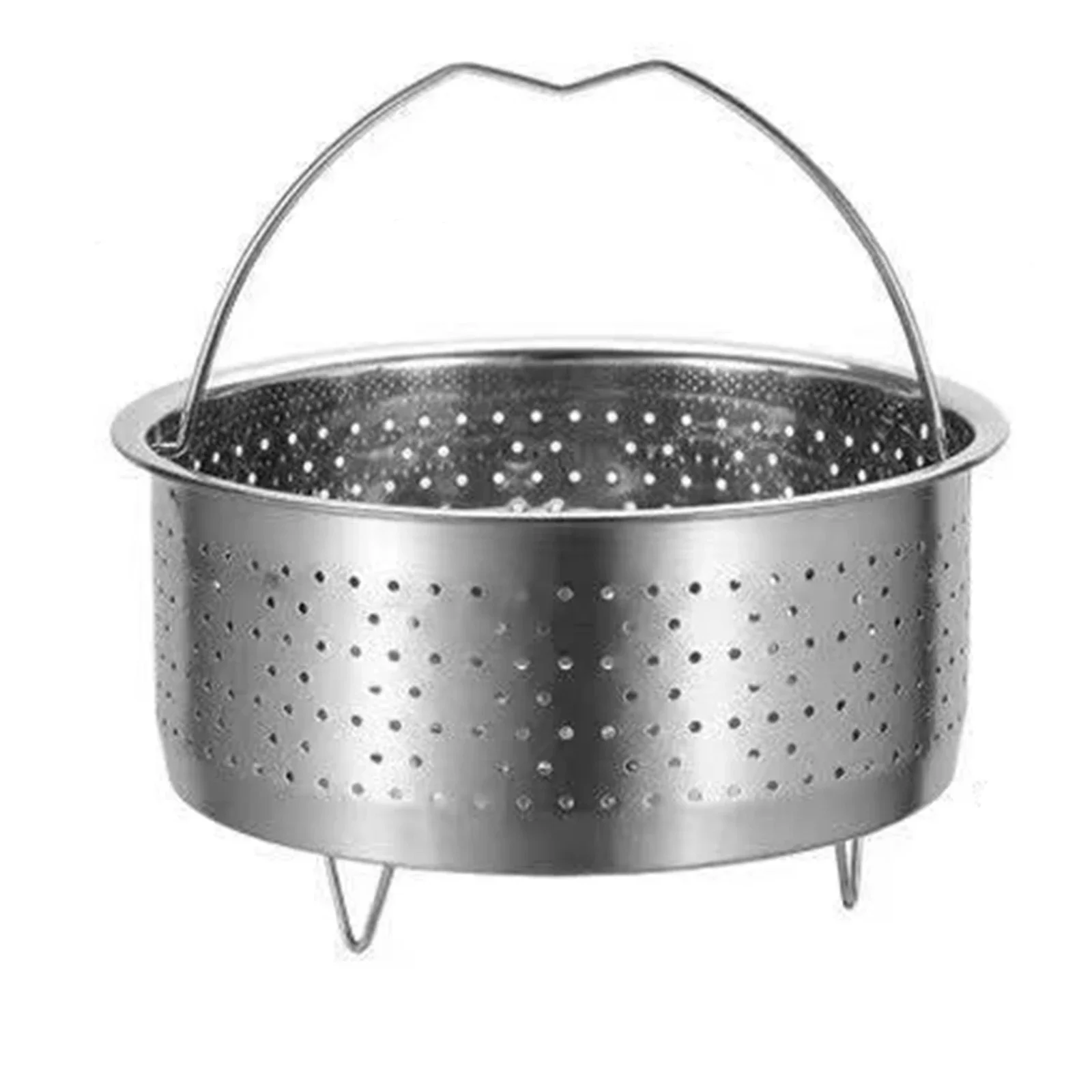 1pc Steamer Insert Steamer Pot Stainless Steel Basket Rice Steamer Pressure Cooker Cooking Accessories For Kitchen