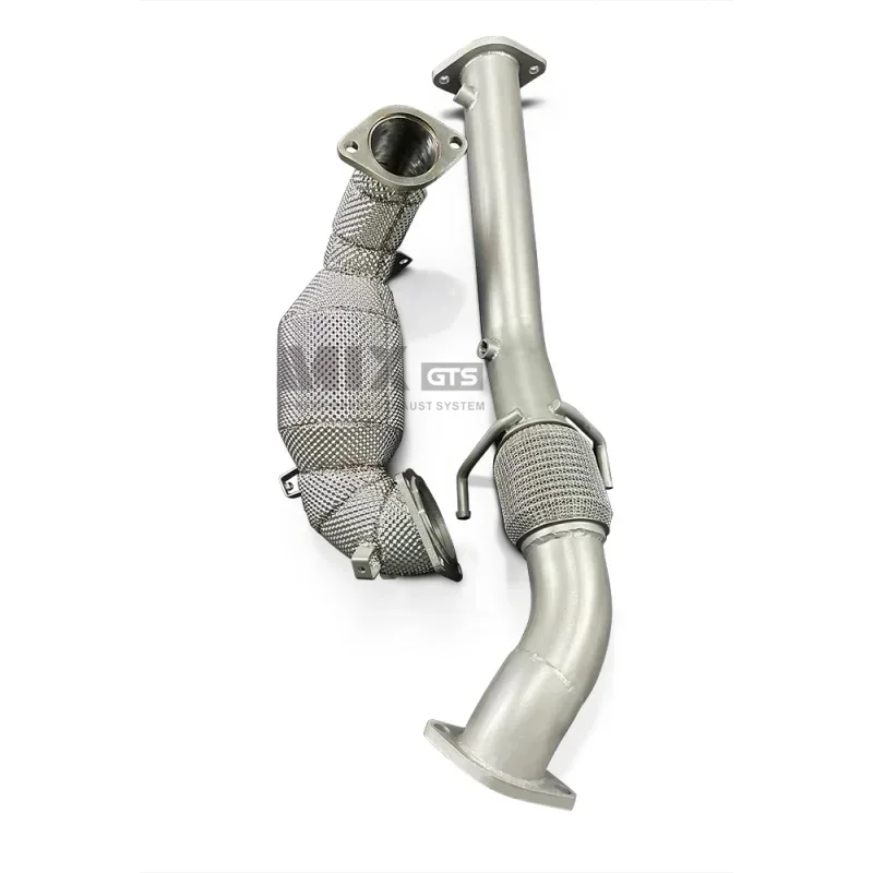 Stainless Steel Exhaust Downpipe for Modern Elantra, Auto Exhaust Modification, N 2.0T Head Section, High Quality