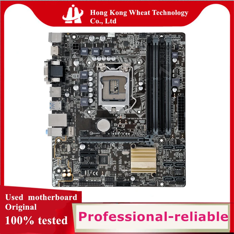 For Intel B150 B150M-A D3 motherboard Used original LGA 1151 LGA1151 DDR3 32GB USB2.0 USB3.0 SATA3 Desktop Mainboard