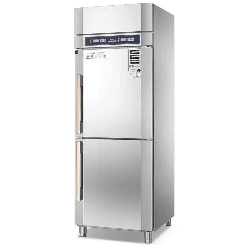 

#custom design Commercial Freezer Chiller Stainless Steel Fridge Single Door Refrigerator For Kitchen