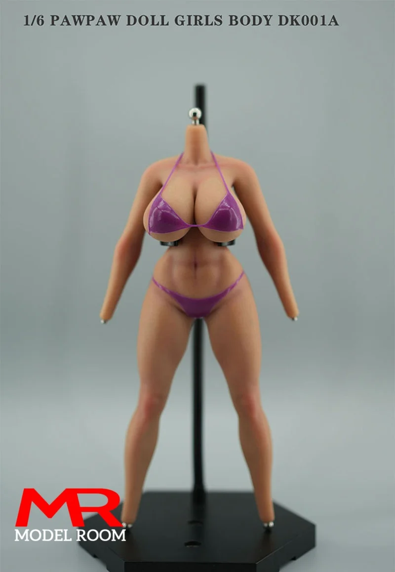 PawPawDoll DK001A 1/6 アニメガール特大胸シームレスボディ 26.5