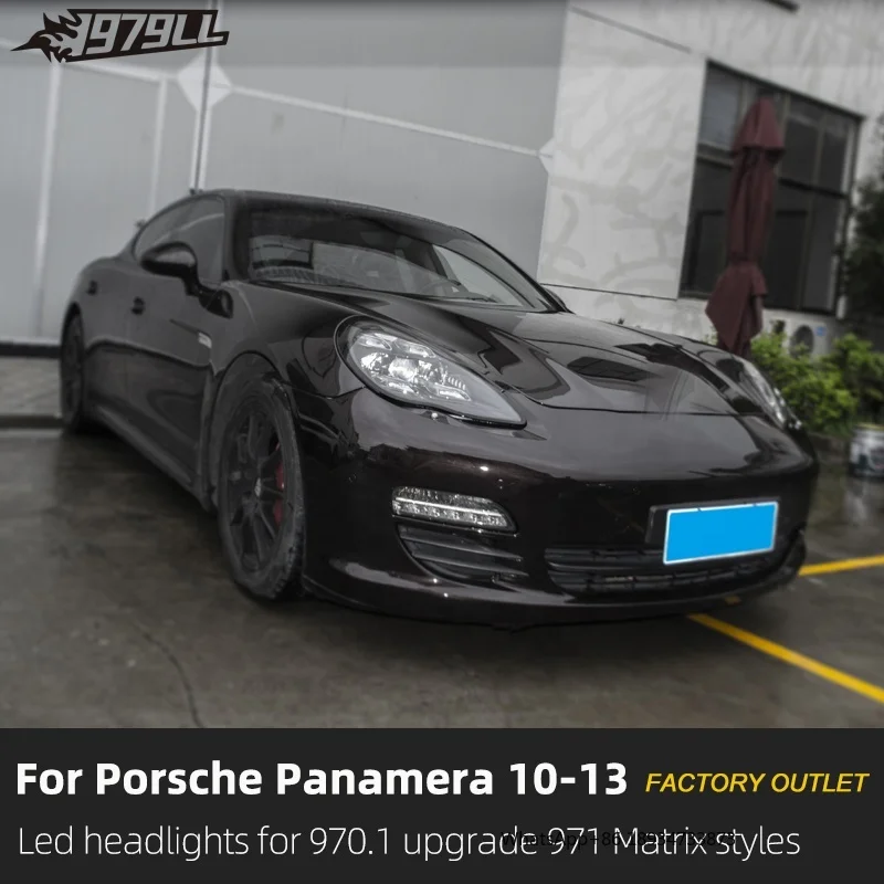 [1979] 2010 2012 2013 970 970.1 Frontscheinwerfer Upgrade auf 971 2023 Matrix-LED-Scheinwerfer für Porsche Panamera 970