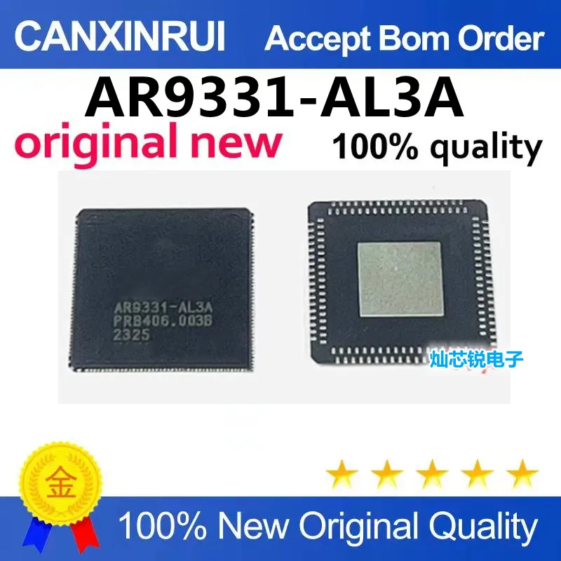 AR9331-AL3A AR9331 Encapsulation QFN148 Wireless Router Chip Brand New Quality Ass