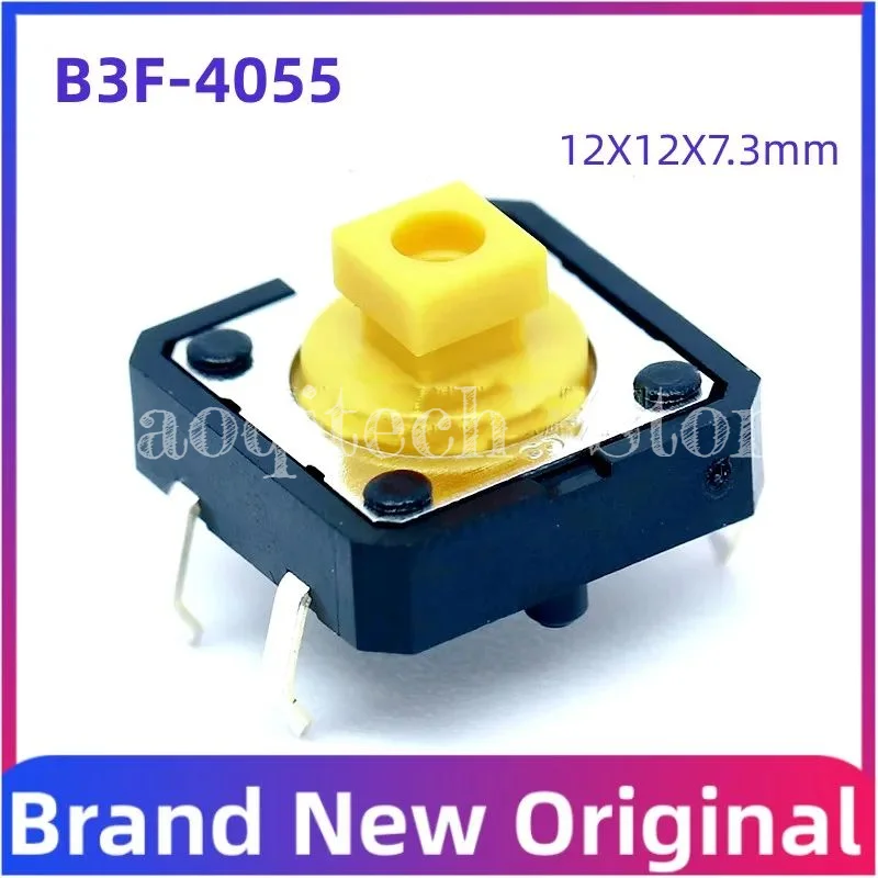 20 50 100 Pcs switch B3F-4055 B3F-4000 B3F-4005 B3F-4050 B3F-5000 B3F-5050 12x12 button micro switch New Origianl