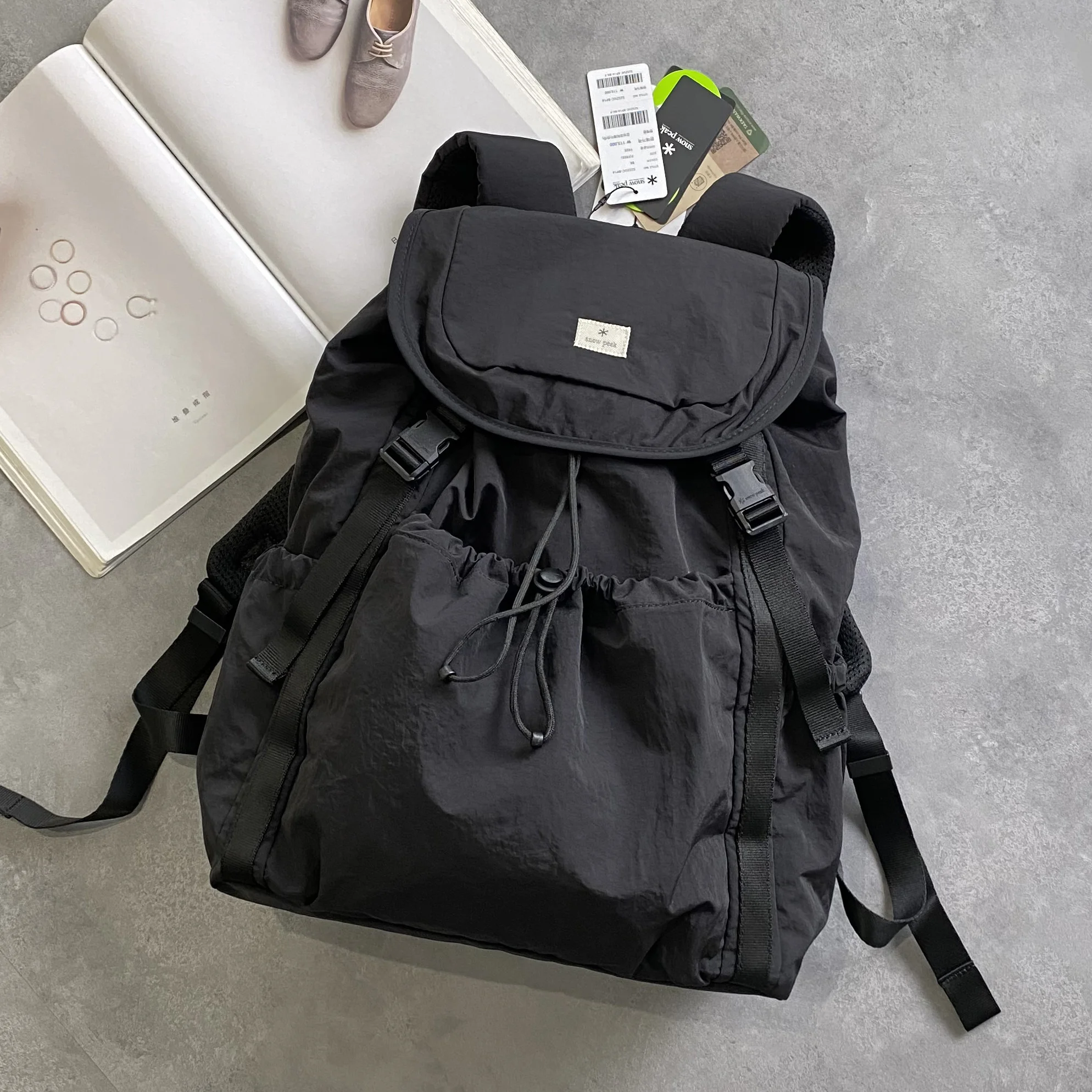New 25L Large Capaci Outdoor Nylon Bapa Lightweight Travel Hiking Bag Double oulder Bag for Cam And king