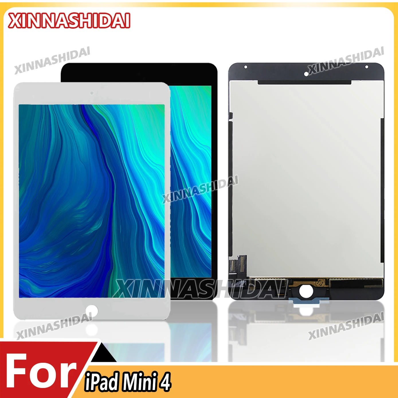 100% New For iPad Mini 4 A1538 A1550 LCD Display Touch Screen Panel Assembly Replacement Parts For iPad Mini 4 LCD