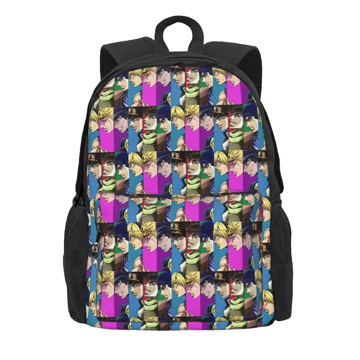 

Anime JoJo Bizarre Adventure Backpack Daypack Large Capacity Boys Girls BookBag School Bag Shoulder Bags for Men Women
