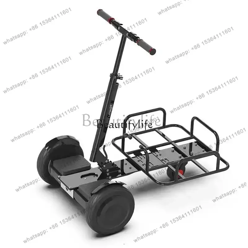 FG10 *Tricycle stall trolley light transportation foldable pole stall truck