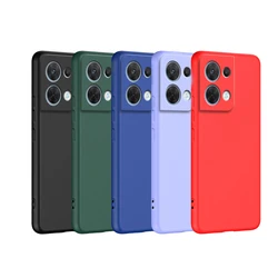 Liquid Silicone Phone Case for Xiaomi Redmi Note 13 Pro 13C 4G Note13 Pro Plus 5G Shockproof Cover Cases