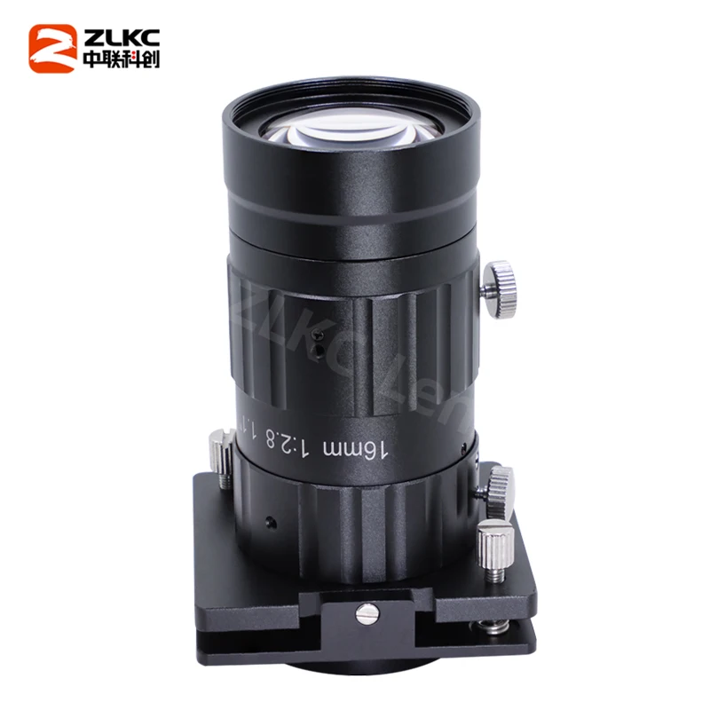 Scheimpflug Lens FA 16 mm 1.1 Inch 20MP SM-Mount Lens High Resolution F2.8 Manual Iris Machine Vision Industrial Camera