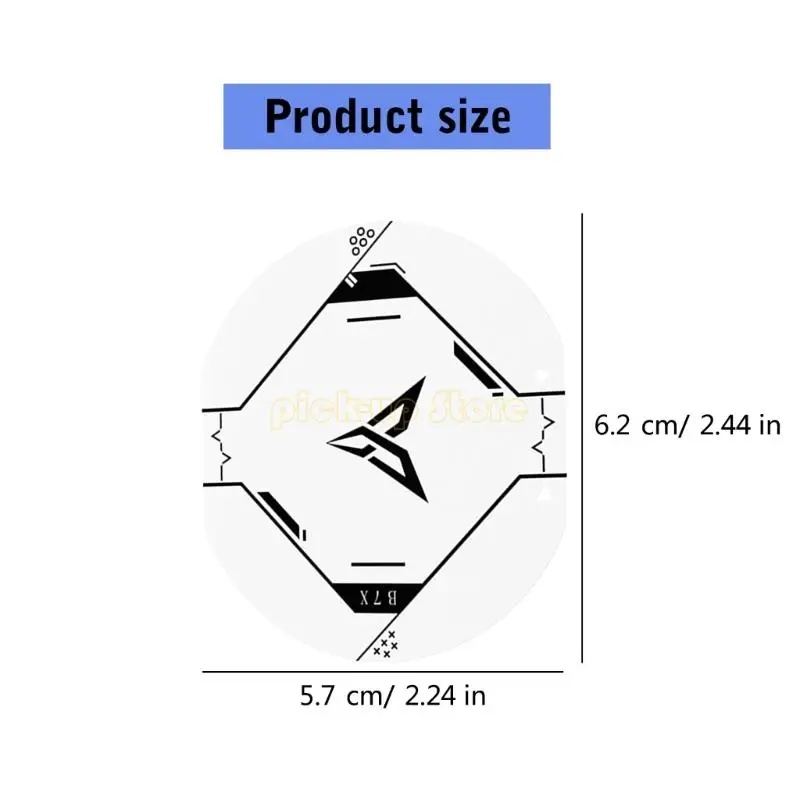 Q5WA B7X làm mát quạt làm mát Tấm hút điện thoại Bộ tản nhiệt nhãn dán từ tính