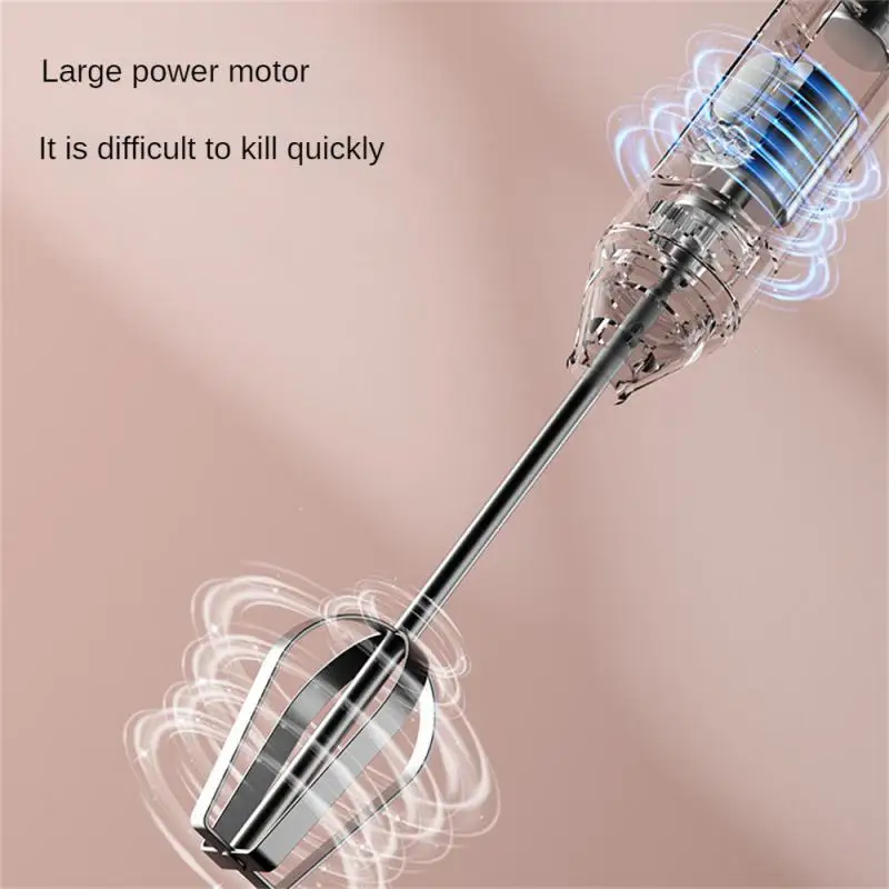 Coffee Breamer Strong Power Multi-gear Adjustment Handheld Small Household Egg Tools Egg White Long Life Cleaning Party