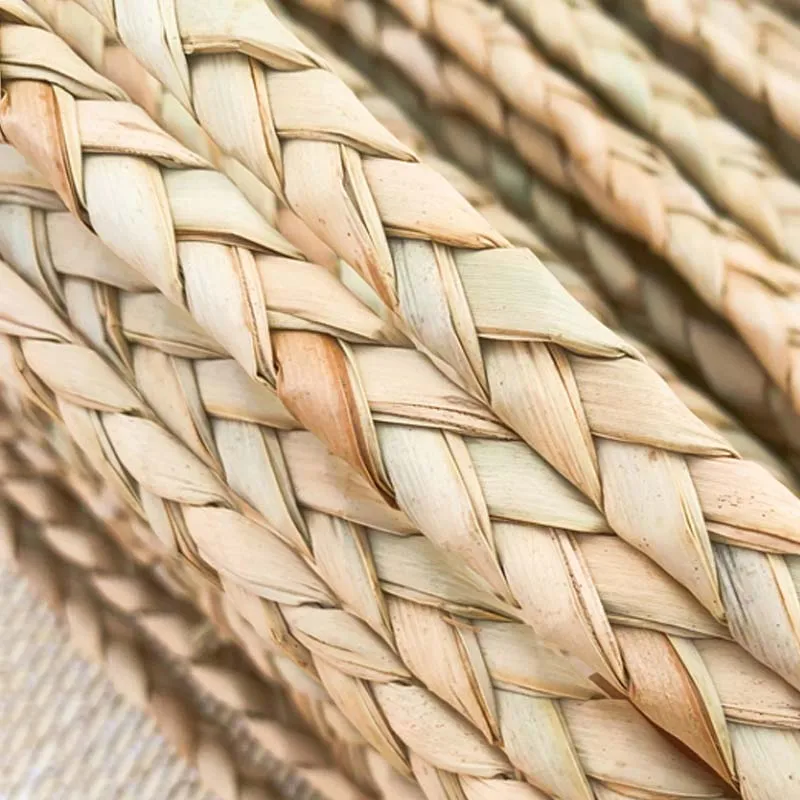 25 Meters Natural Calamus Grass Rope Handmade Weaving Straw Material Rattan Braids Knit Repair Chair Cup Bowl Basket Decoration