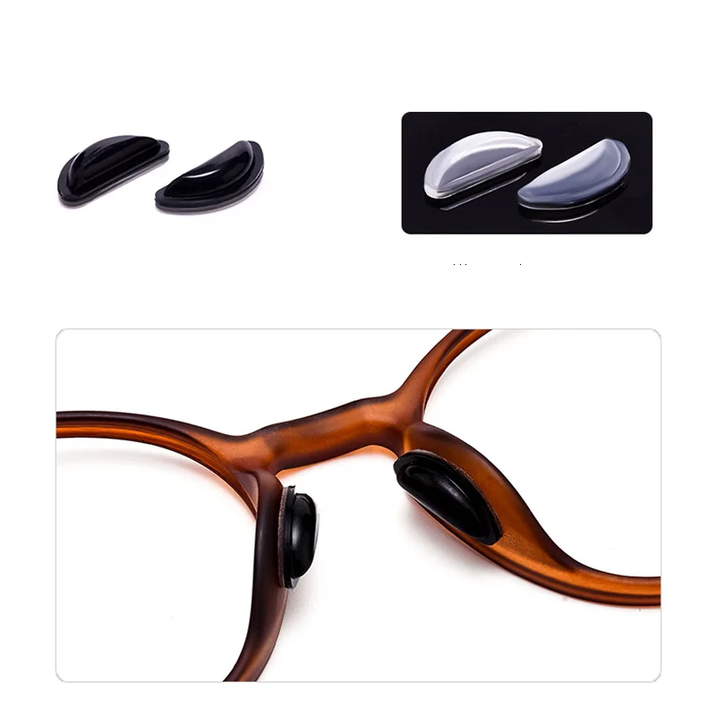Silicone Anti Slip Ear Hook/Nose Pad AR Glasses Accessories,Compatible with RayNeo Air 4 Pro/4/3S/3S Pro/Rokid Glasses Smart AI