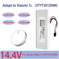 NEW 14.4V 12800mah P1904-4S1P-MM Battery For Xiaomi Mijia 1C STYTJ01ZHM Robot Vacuum Mop Cleaner Accessories battery