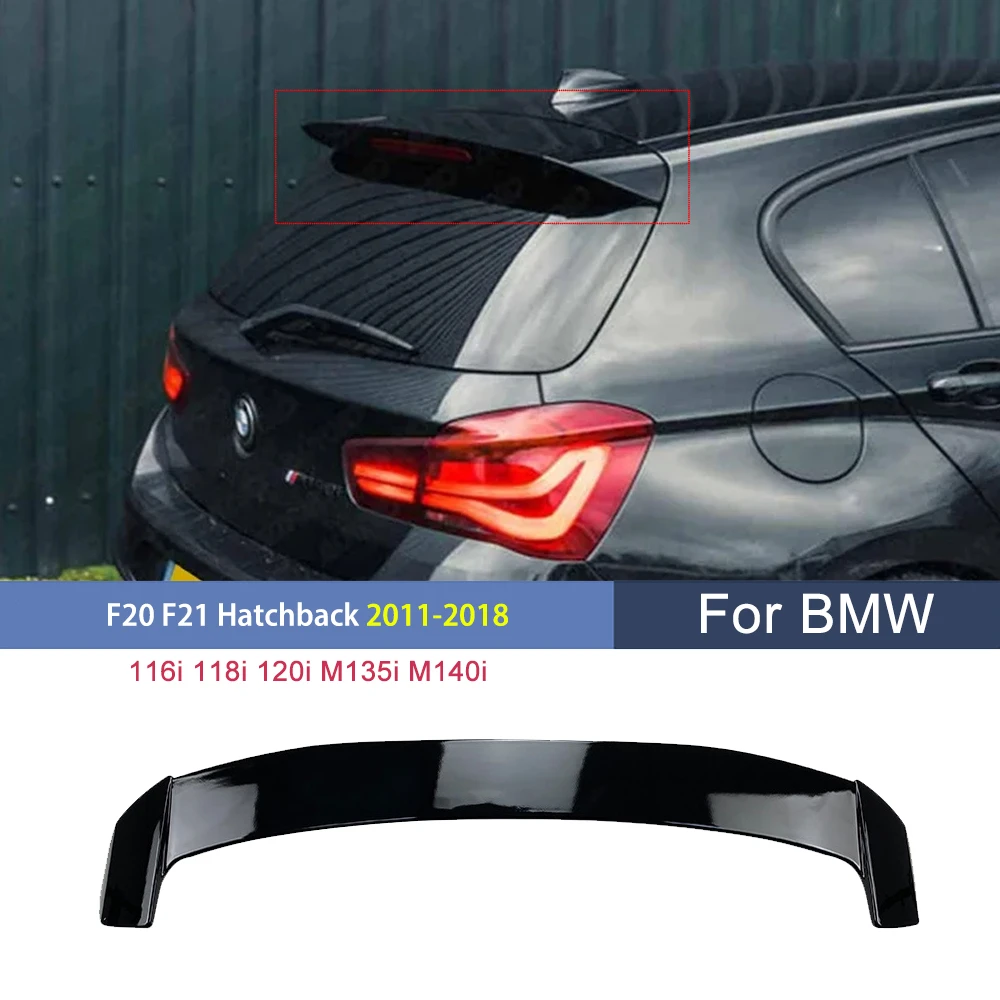 Rear Trunk Spoiler Wing Upper Roof lip For BMW F20 F21 116i 118i 120i M135i M140i 2011 2012 2013 2014 2015 2016 2017 2018 kit