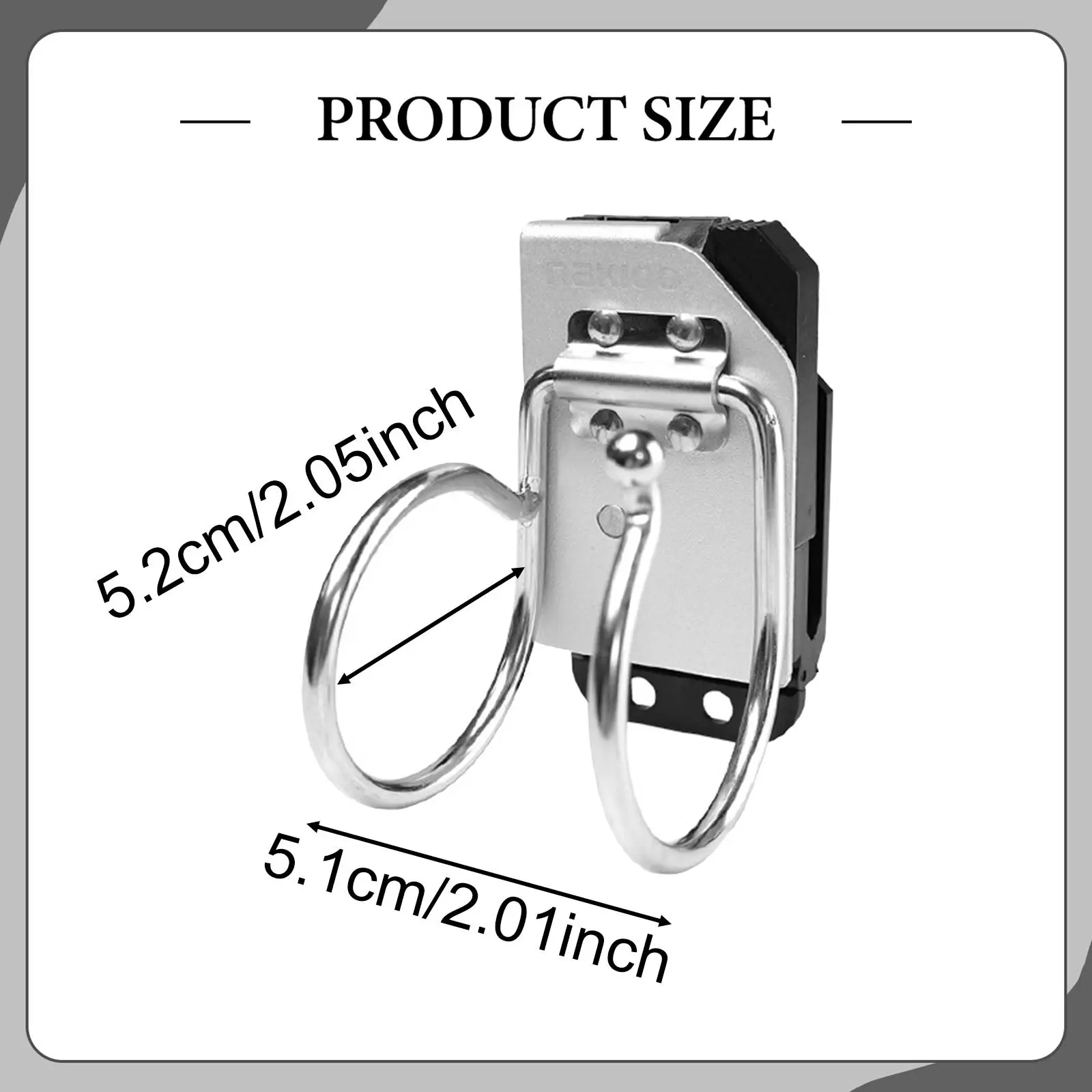 Tool Belt Clip Hammer Holder Loop Accessories Professional Tool Organizer Easy Installation Belt Hook for Repairmen Electricians