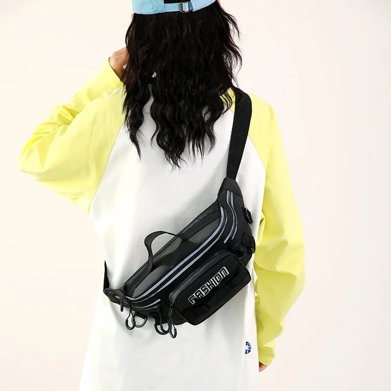 Outdoor Sport Man Chest Bag Riding Equipment Hiking Climbing Shoulder Crossbody Bag Larger Capacity Waist Bag Backpack for Women