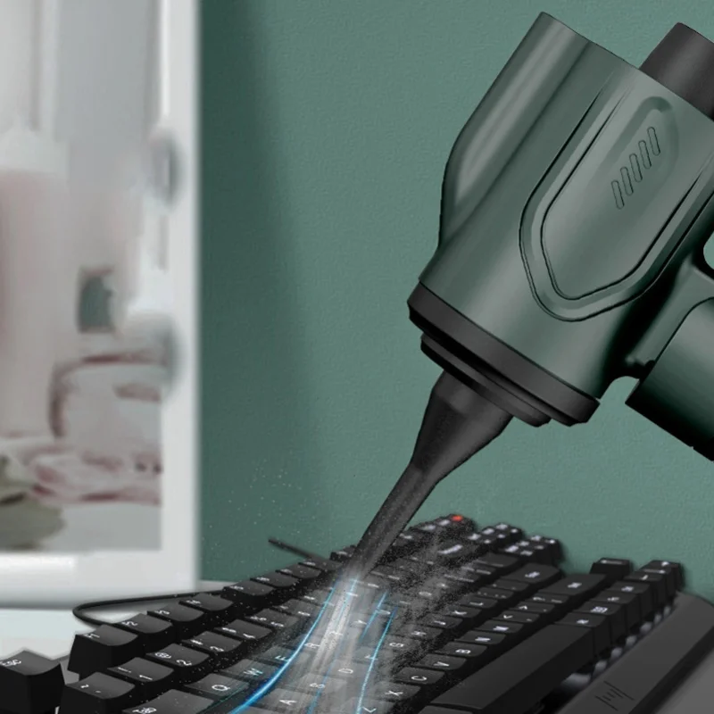 Electric Vacuum Cleaner Handheld 9000pa Suction Quick Blowing 30W Portable For Car Home Office