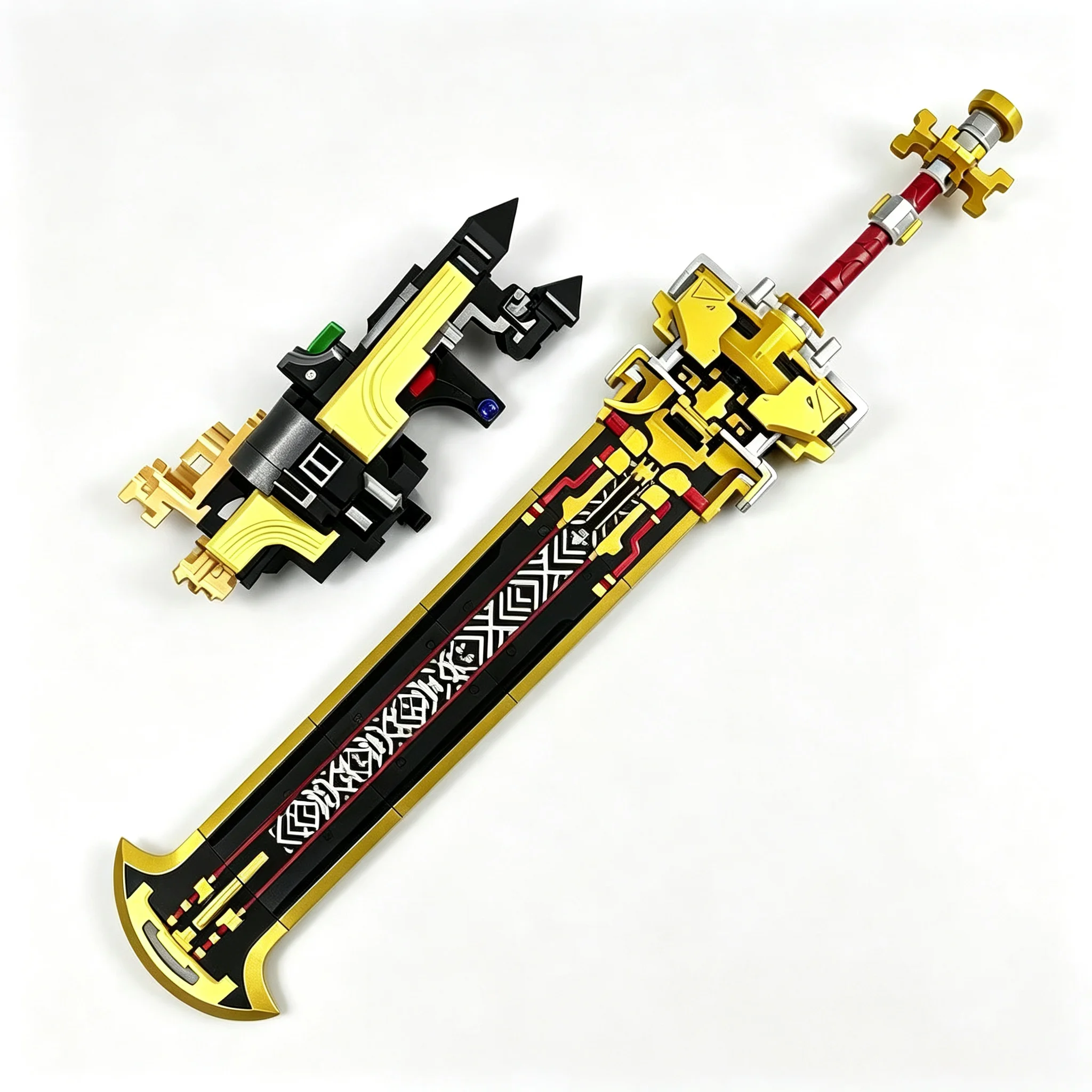 Mi Fu Cos Boxing Set And Sword Weapons Game Arknights:Endfield Cosplay Prop Halloween Christmas Fancy Party Costume Accessories