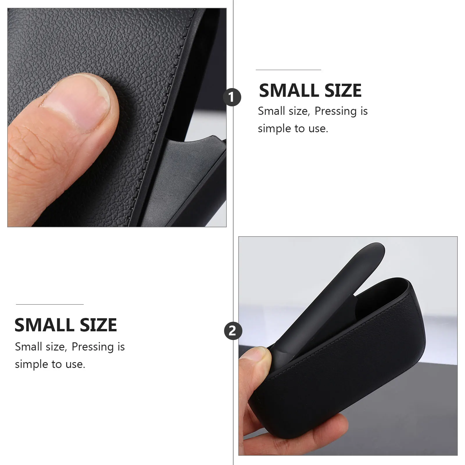 

Portable Cigarette Case for 10 Thick 20 Fine Smoke PU Boxes Waterproof Travel Size Cigar Box Storage Accessories