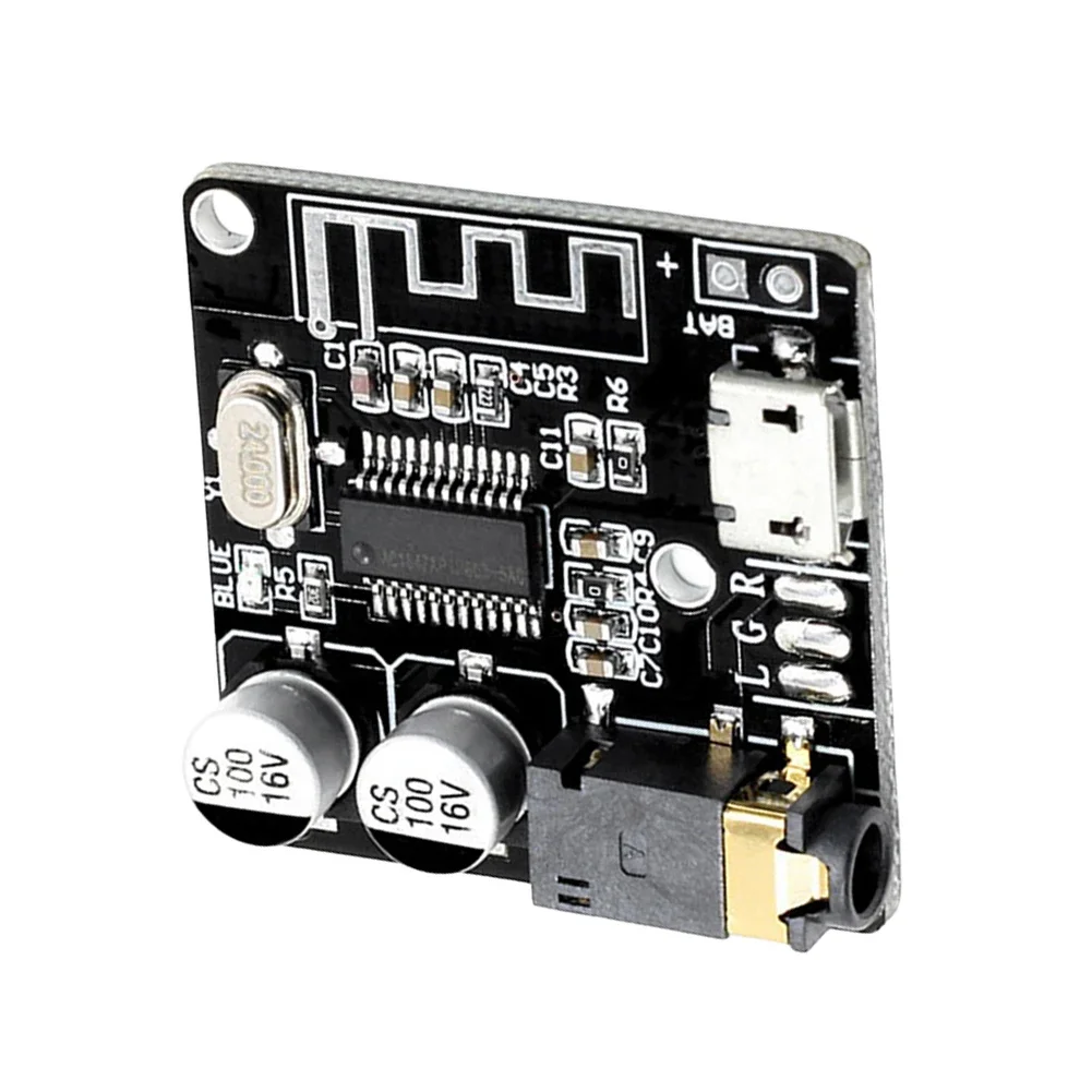 VHM-314 Bluetooth Audio Receiver Board Wireless Stereo Music Module Bluetooth-Compatible5.0 MP3 Lossless Decoder Amplifier Board