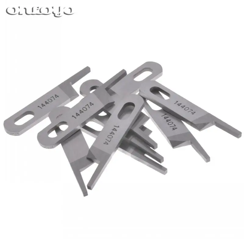 Industrial Sewing Machine Spare Parts Lower Knife 144074-001 And Upper Knife 112436-001 strongH Quality For Brother Machine