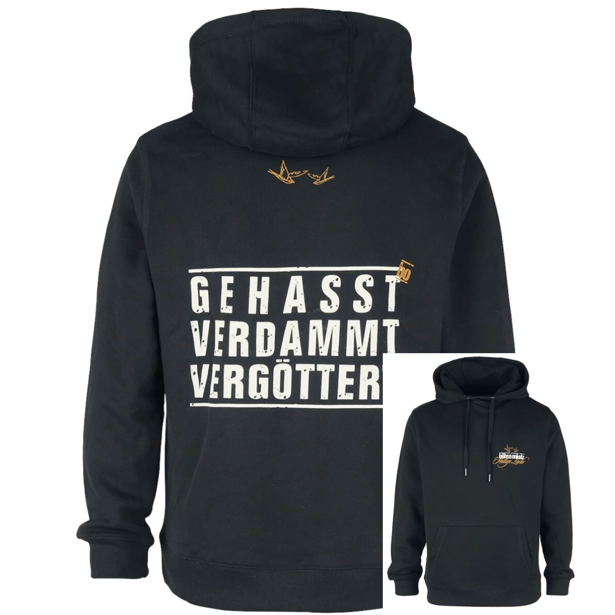 Top Böhse Onkelz BEDRUCKTER Pullover Hoodie Sweatshirt Grafikdruck Hochwertiger Luxus Unisex-Stil für Männer und Frauen – Detail 7