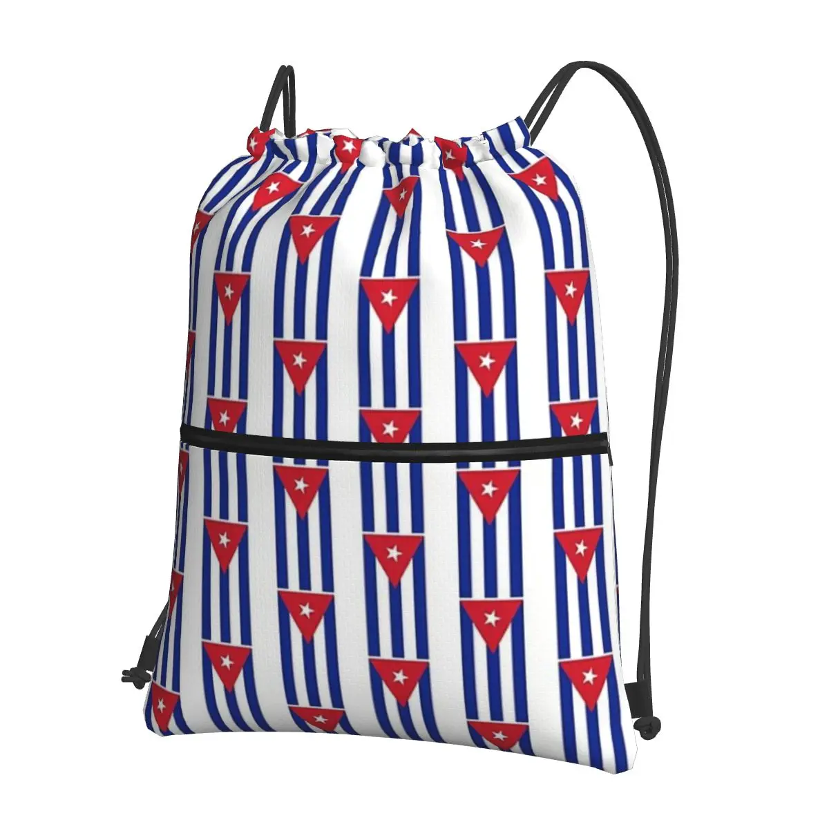 Kuba kubanische National flagge tragbare Rucksäcke Kordel zug Kordel zug Bündel Tasche Aufbewahrung taschen für Reises port Mann Frau