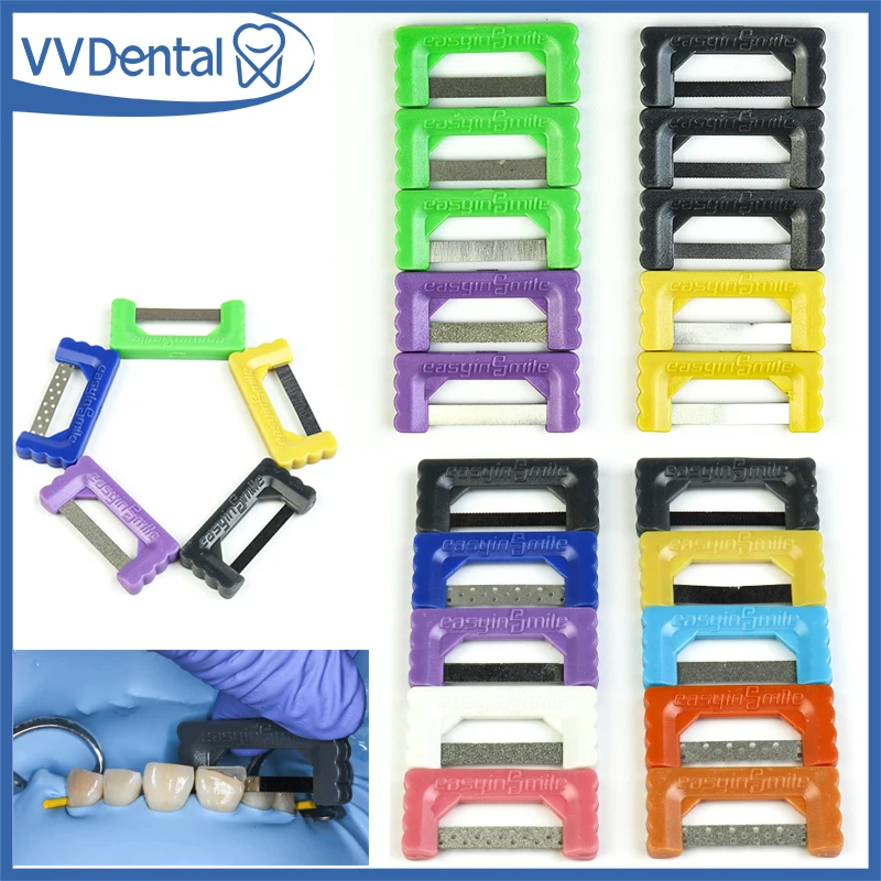 

VVDental IPR ортодонтия для зачистки стоматологический набор межпроксимальные редукционные полоски польская зубная эмаль уменьшает зубчатую пилу автоклаваб
