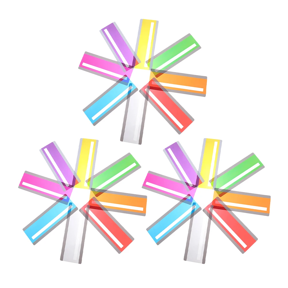 24Pcs Reading Tracking Strips Guided Reading Overlays Colorful Bookmarks For Better Comprehension