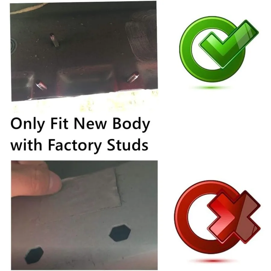 لوحات تشغيل سوداء مقاس 6 بوصات مناسبة مخصصة لـ 20192025 Dodge Ram 1500 Crew Cab خطوات جانبية شديدة التحمل مع لوحة هزاز متطابقة للجسم #5