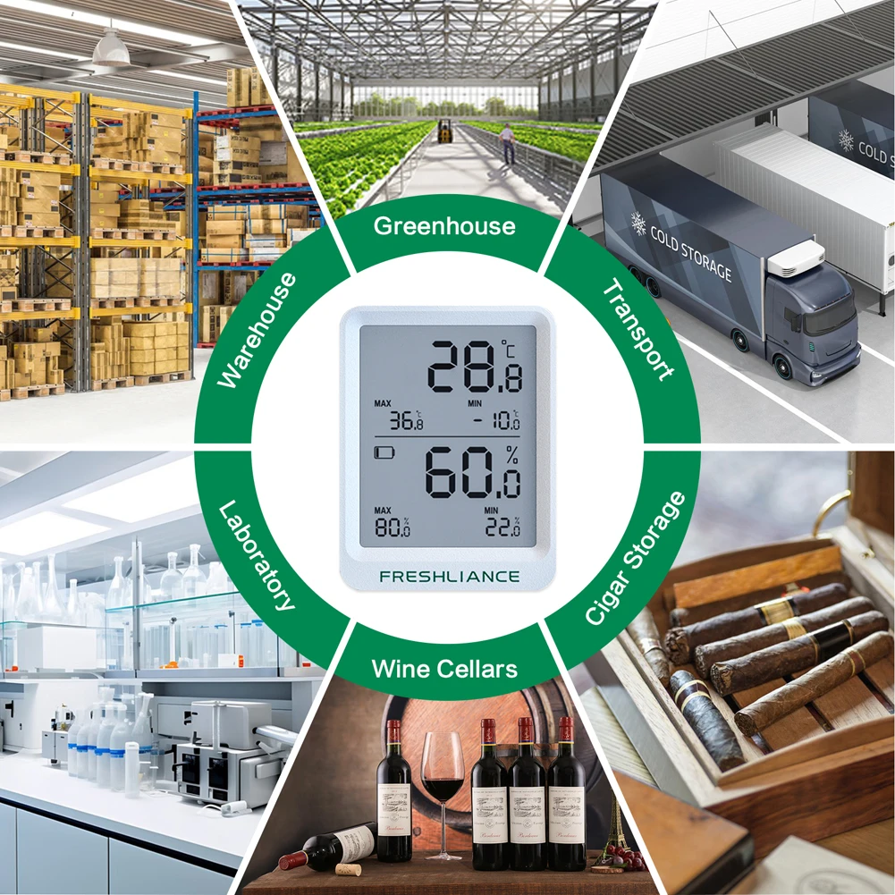 Temperature Humidity Recorder Fruit Cold Storage Coldchain Transportation Temperature Logger Mobilephone APP Control BT Recorder - Image 4