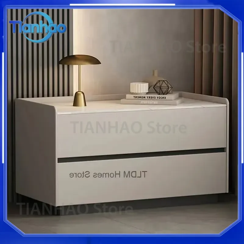 Nordic White Coffee Dresser Tables Nightstands Bases Console Bedside for Meuble Bed Mid Century Mobile Modern Furniture