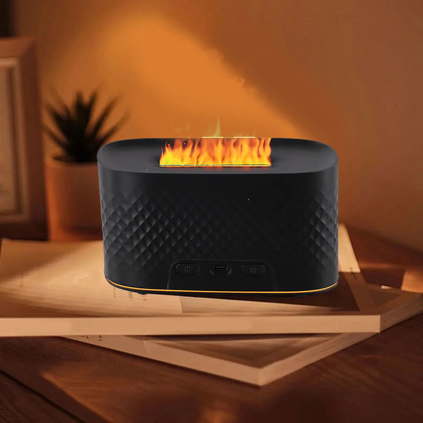 Aromatherapy Essential Oil Device Featuring Two Unique Spray Modes And A Variety Of Soothing LED Light Colors Available