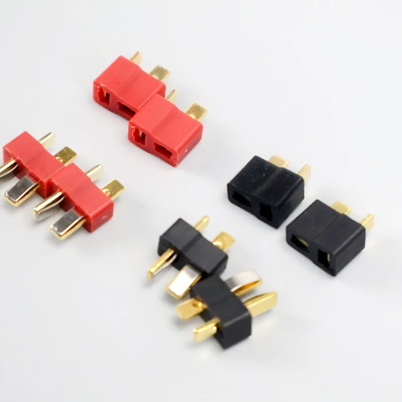 

New 5/10 pairs of T-type plug and socket connectors, various specifications suitable for remote control lithium batteries