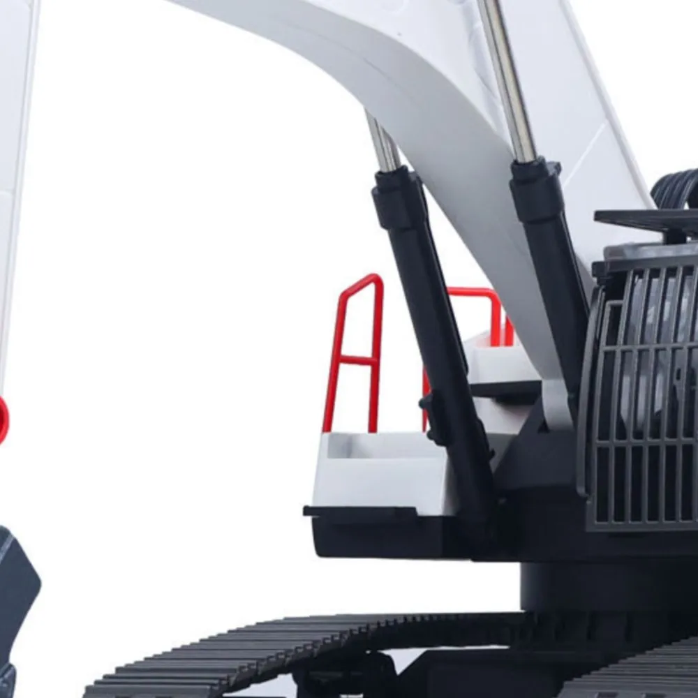 

US Stock 1/14 HUINA RC Metal Excavator Model Toys 1594 Radio Light 22CH Sound Remote Control Machine Truck Vehicle for Boy Gift