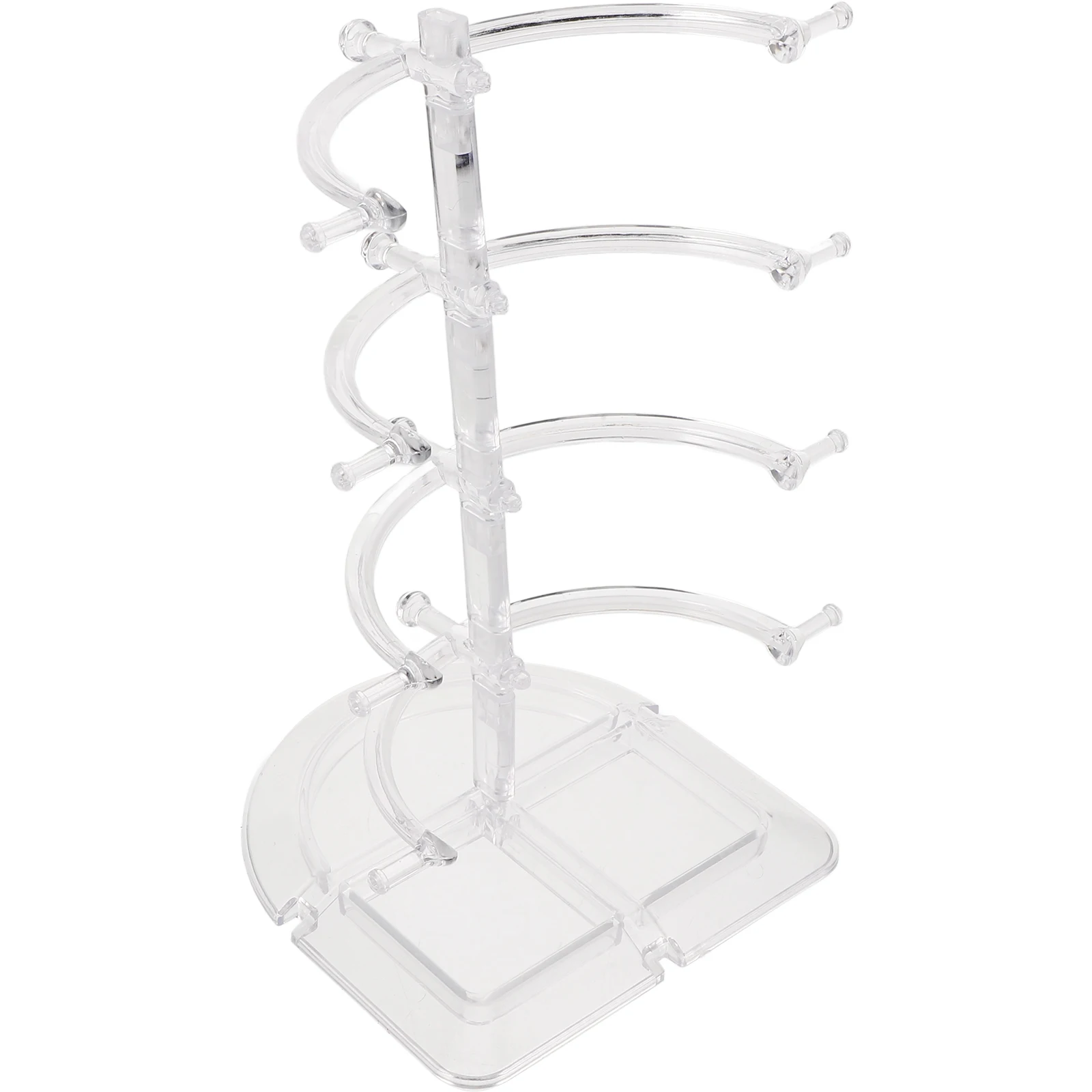 

Glasses Display Stand Eyeglasses Organizer Holder Sunglasses Rack Acrylic Multi Layered Design For Store Counter Use Storage