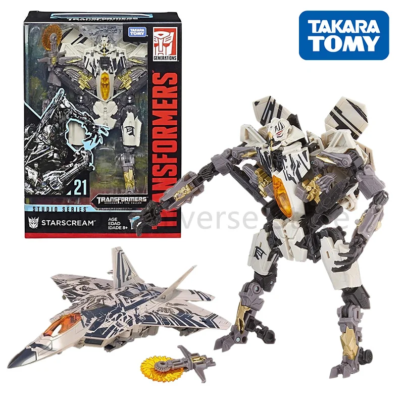 TAKARA TOMY Transformers Studio Series SS12 Brawl SS21 SS06 Starscream Voyager Class Action Figure Robot Model Gift Collection