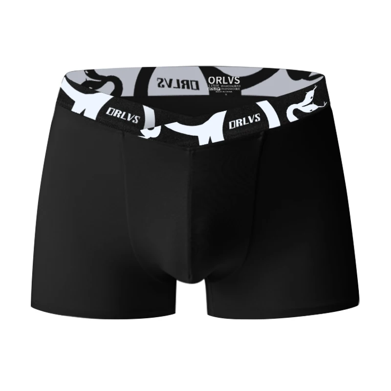 

Men's Ice Silk Boxer Briefs, Sexy Low Rise Breathable Underwear, Smooth Stretchy Daily Wear Trunks for Men