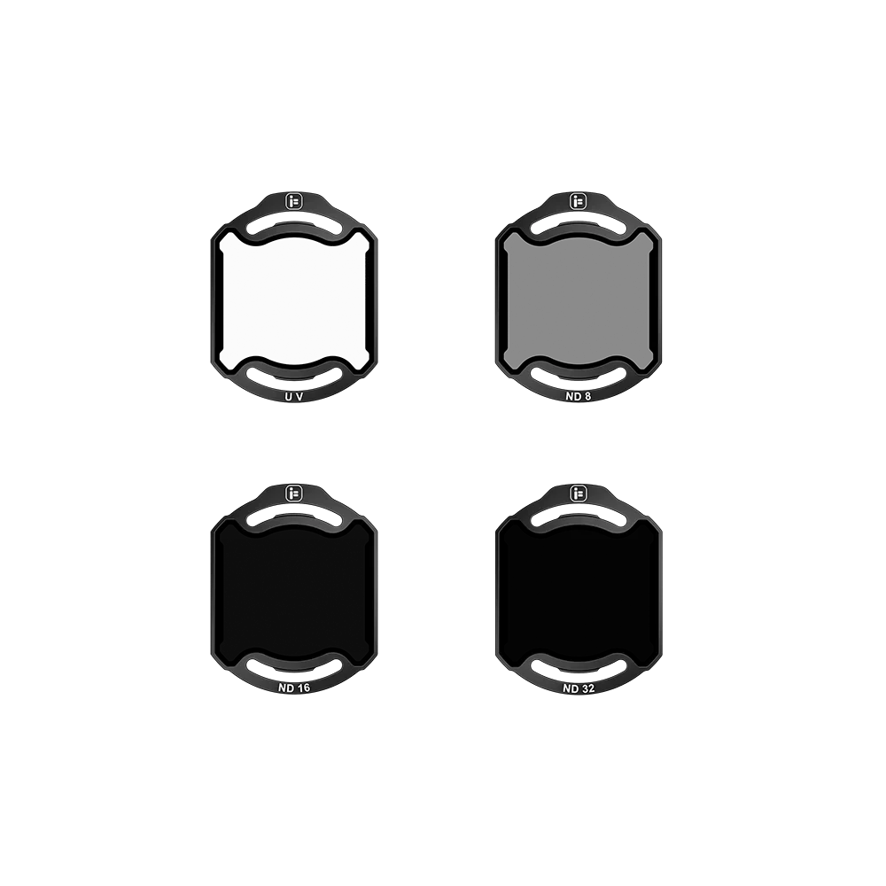 IFlight UV/ND Filters for DJI O4 Air Unit Pro, Enhances Image Quality in All Light Conditions