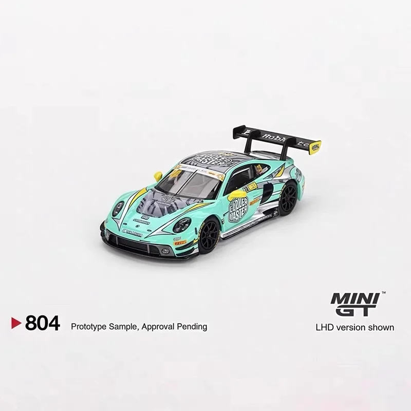 Minigt 713 1:64 911 Gt3 R80 Green Dinosaur Pink Dinosaur Series