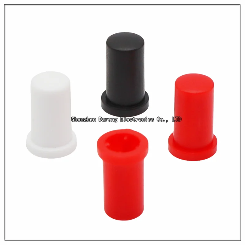 6 x 12 straw hat plastic key cap Electrical device panel key cap Tap switch cap Power key cap Universal hole 3.2MM