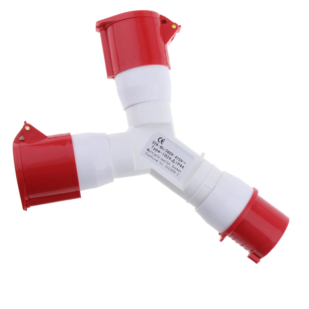 

Heavy Duty Industrial Plug Socket Waterproof Outdoor Power Connector for Caravan Workshop Power Tools