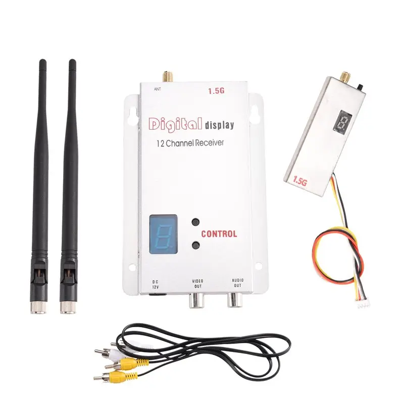 A49K-1.5G 2W FPV VTX+1.5G VRX Kit 2000Mw 12CH For FPV RC Drone