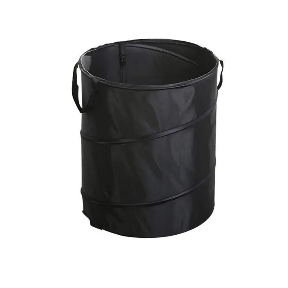 

Collapsible Portable Outdoor Trash Can for Camping, Clothes & Toys Recycling (Black)