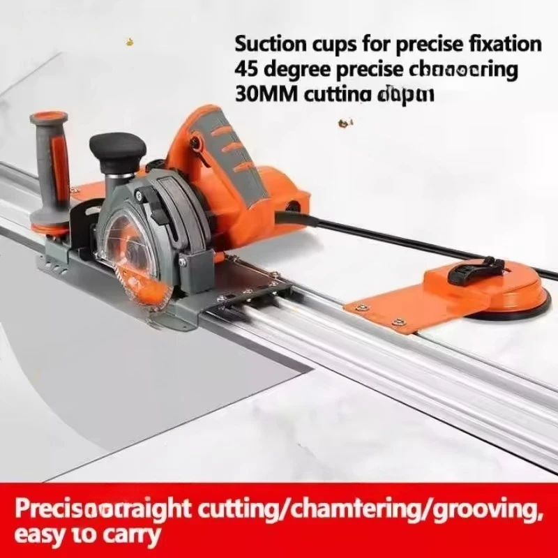 Electric 3600mm Automatic 45 Degree Mitre Cutter Granite Stone Cutting Machine Industrial Rail Splicing