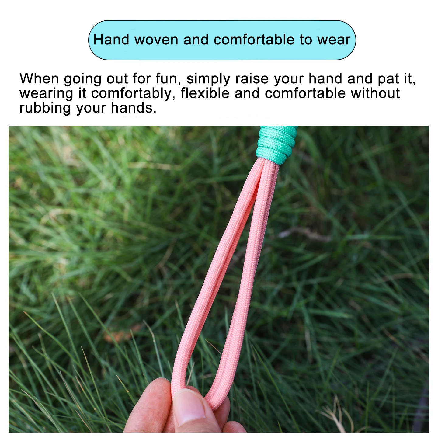 

Durable Bendable Wrist Strap & Stretch Handle - Exact Fit Accessory for DJI Osmo Nano Camera