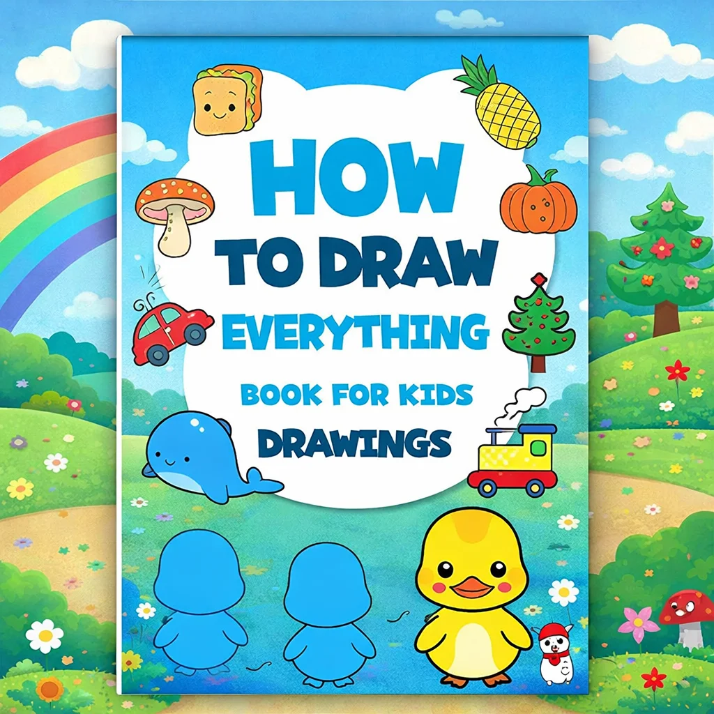 Drawing Books For Kids Learn To Draw Everything Simple Steps Boost Creativity Art Learning